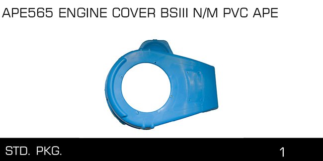 APE565 ENGINE COVER BSIII N M PVC APE